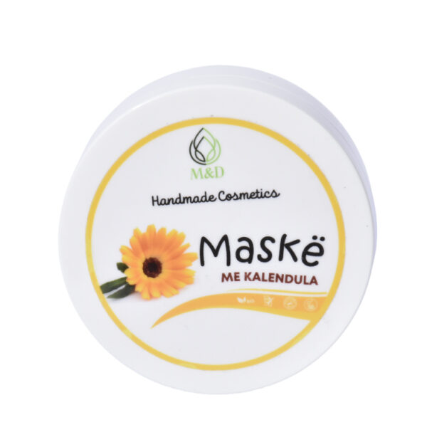 Maskë me kalendula – M&D Handmade Cosmetics