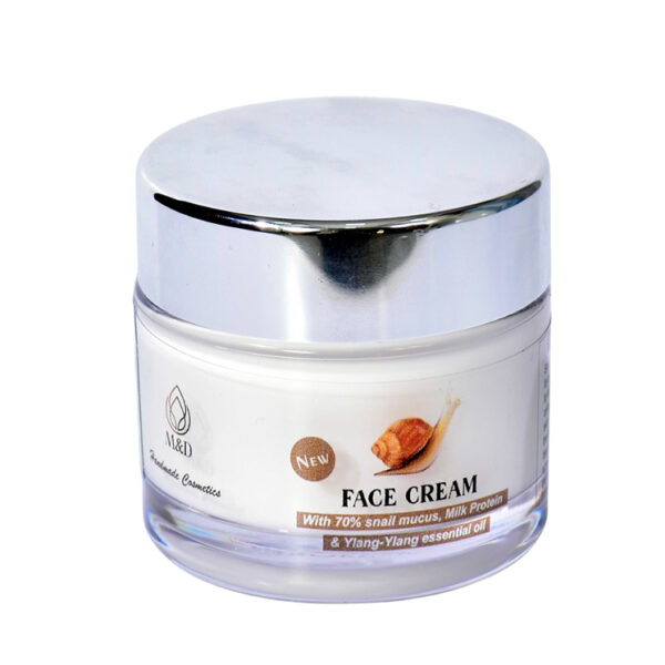 Krem Fytyre me Mukusin e Kërmillit - M&D Handmade Cosmetics