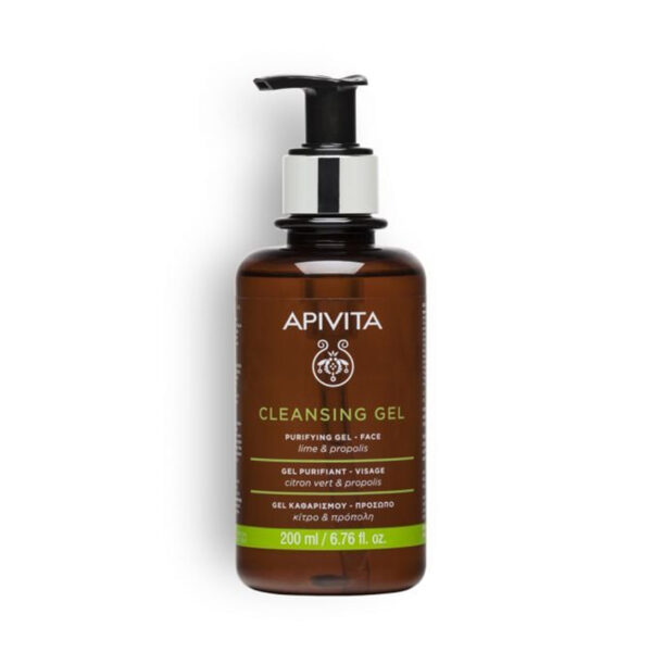 Larës Xhel Purifikues për fytyrën - Apivita