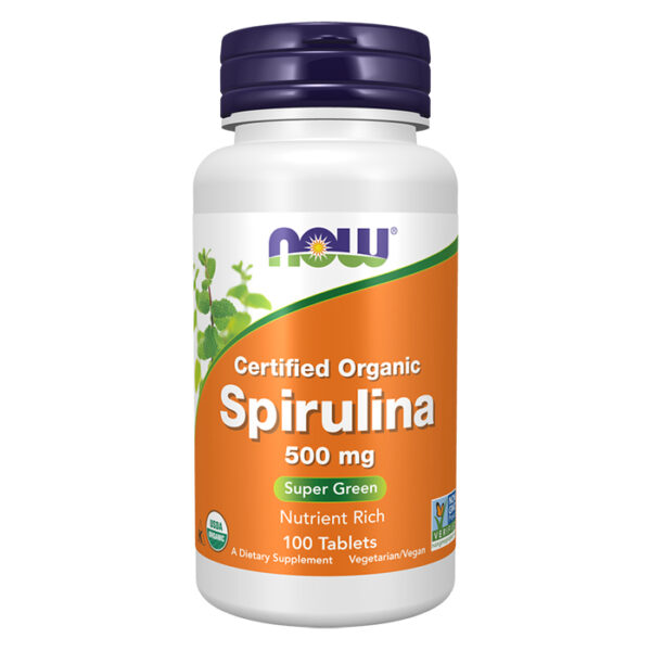 Spirulina (500 mg) - Now