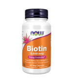 Biotin (5000 mcg) – Now