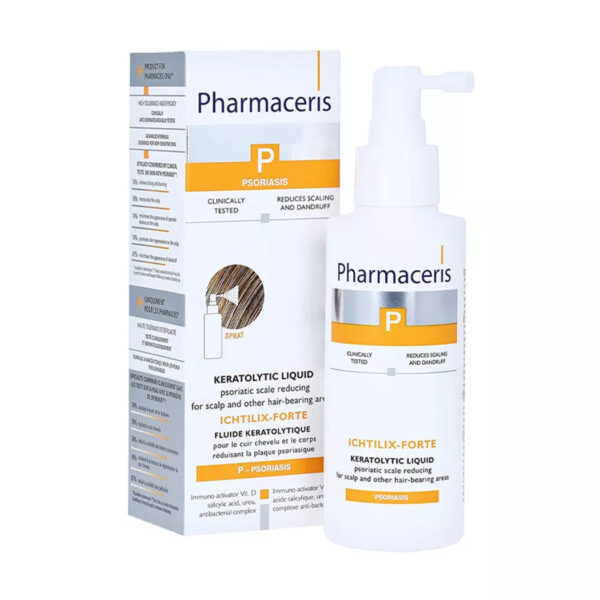 Tonik kreatolitik për reduktimin e psoriazës Ichtilix-Forte - Pharmaceris
