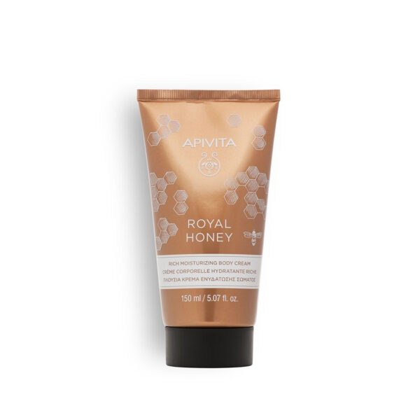 Krem trupi me qumësht blete - Apivita